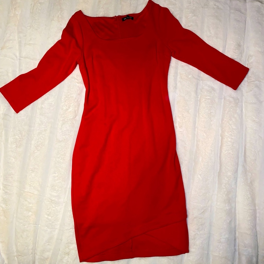 Red Express Mini Dress